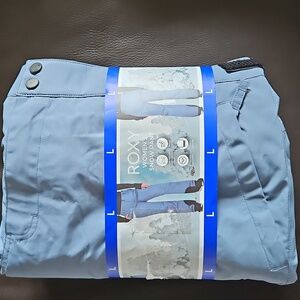 Roxy Women's Large Blue Snowboarding Ski Snow Pants Size L  New